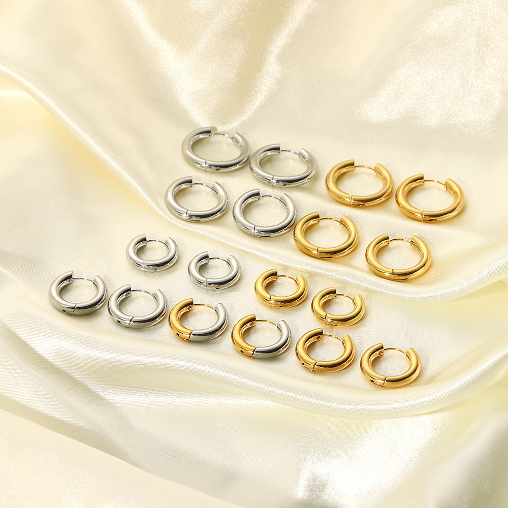 Ivy Huggie Hoops